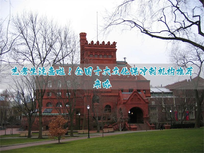 艺考生注意啦！全国十大文化课冲刺机构推荐来咯